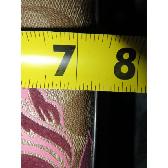 Coach Sage Mini Carryall In Signature Coated Canvas Desert Tulip Print Flocking - Picture 14 of 14